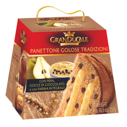 Panettone pyragas GranDucale su kriaušėmis, 750 g