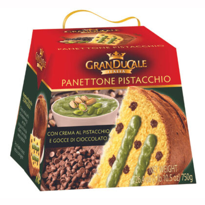 Panettone pyragas GranDucale su pistacijomis, 750 g