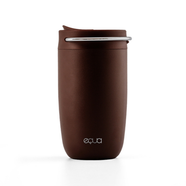 EQUA termo puodelis - BROWN GOLD