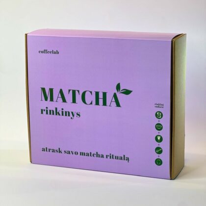 Tradicinės Matcha arbatos rinkinys dėžutė