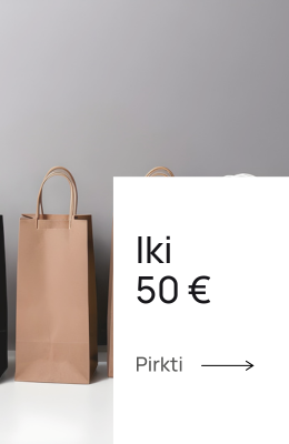 Verslo dovano su NETIKĖTA - Penkiasdešimties eurų biudžetas
