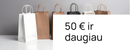Verslo dovano su NETIKĖTA - Penkiasdešimties ir daugiau eurų biudžetas