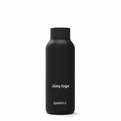 QUOKKA vandens gertuvė 510 ml juodos spalvos